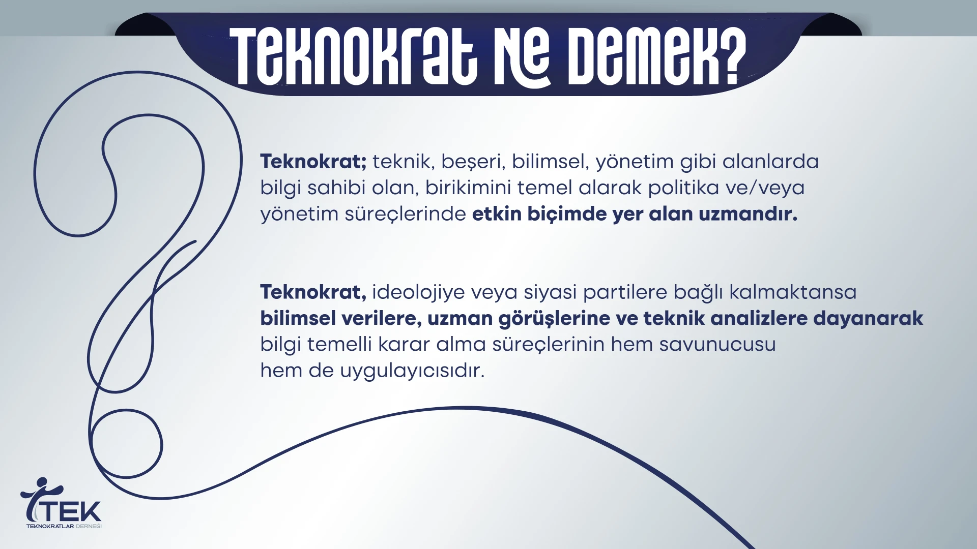 Teknokrat Ne Demek?